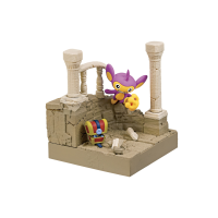 Authentic Pokemon figures re-ment Old Castle Ruins
